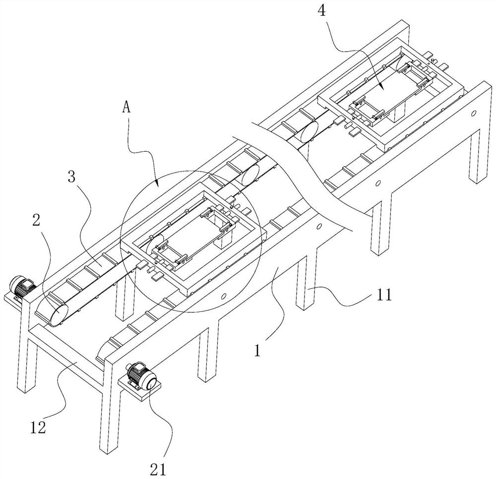 smt patch technology and conveying device applied to it