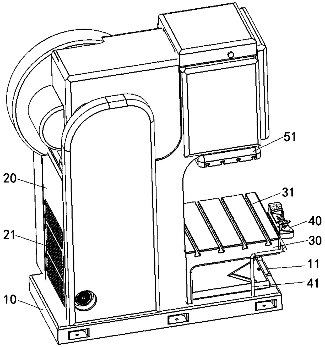 an ironing device