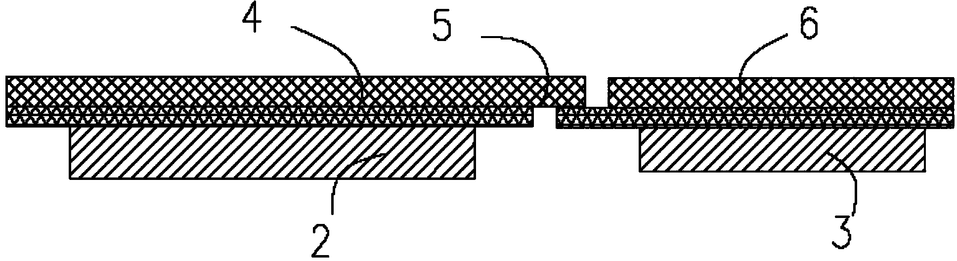 Glass substrate cutting and bearing device and cutting system