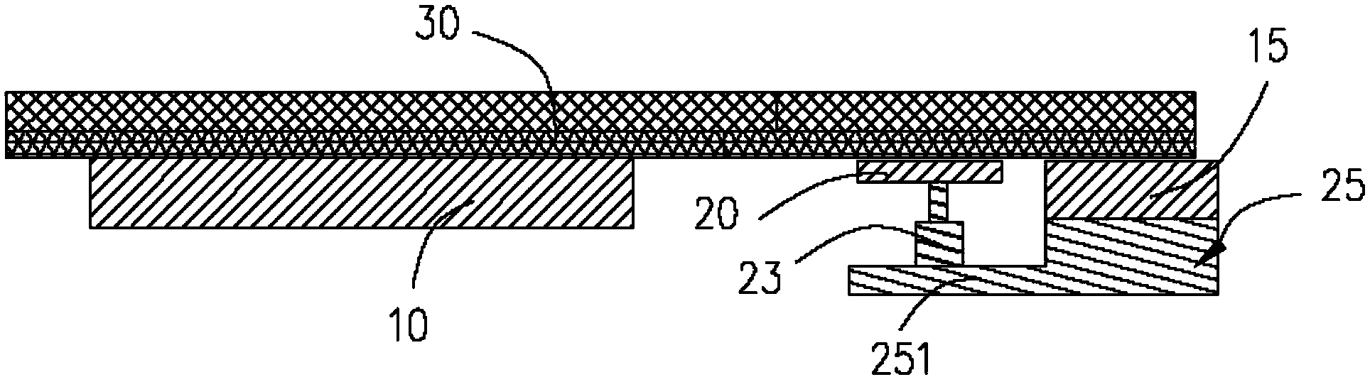 Glass substrate cutting and bearing device and cutting system