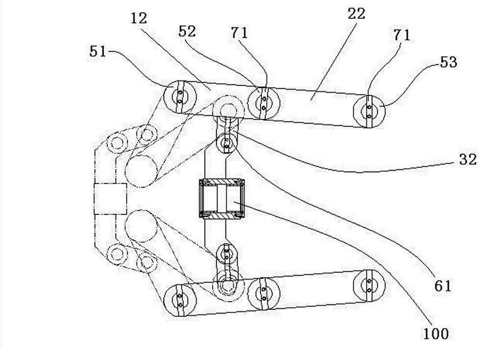 Connection rod mechanism of mold clamping apparatus
