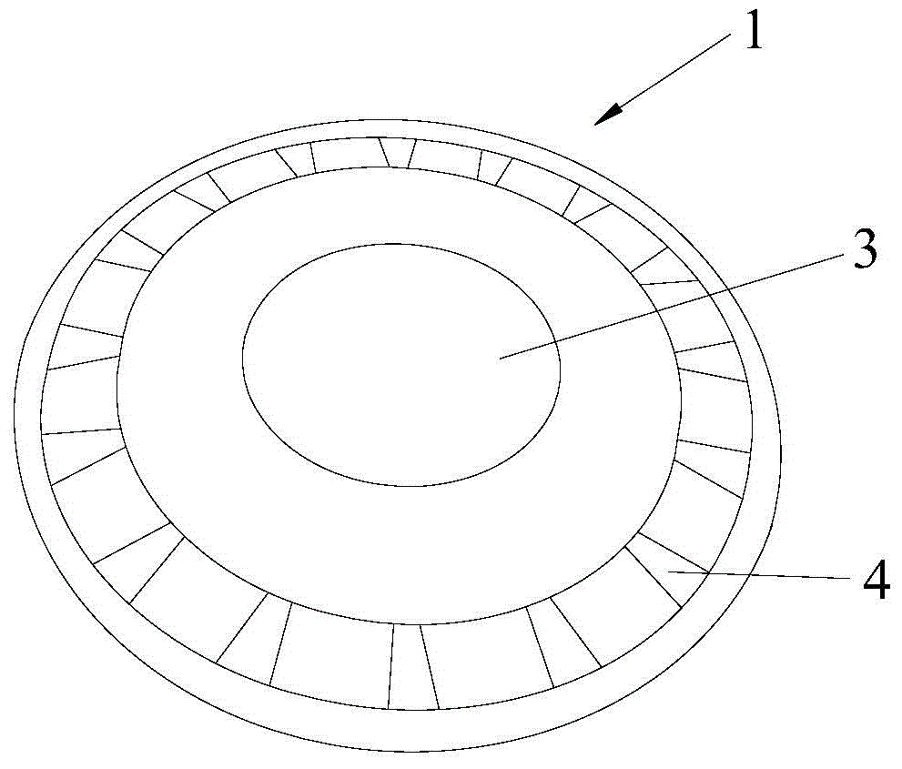 Deep silicon etching machine table and wafer protection device thereof