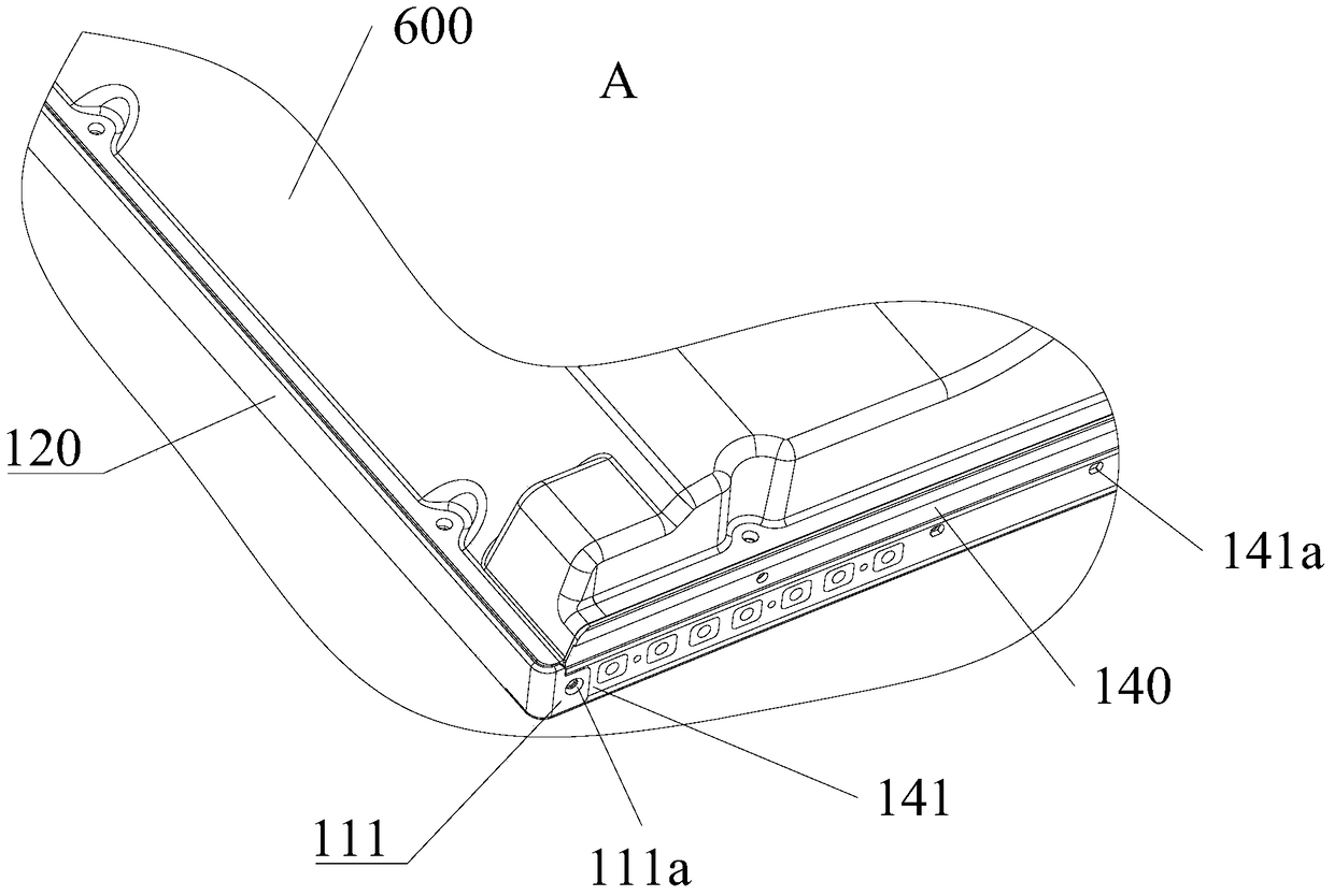 Face frame and curved liquid crystal display device with the face frame