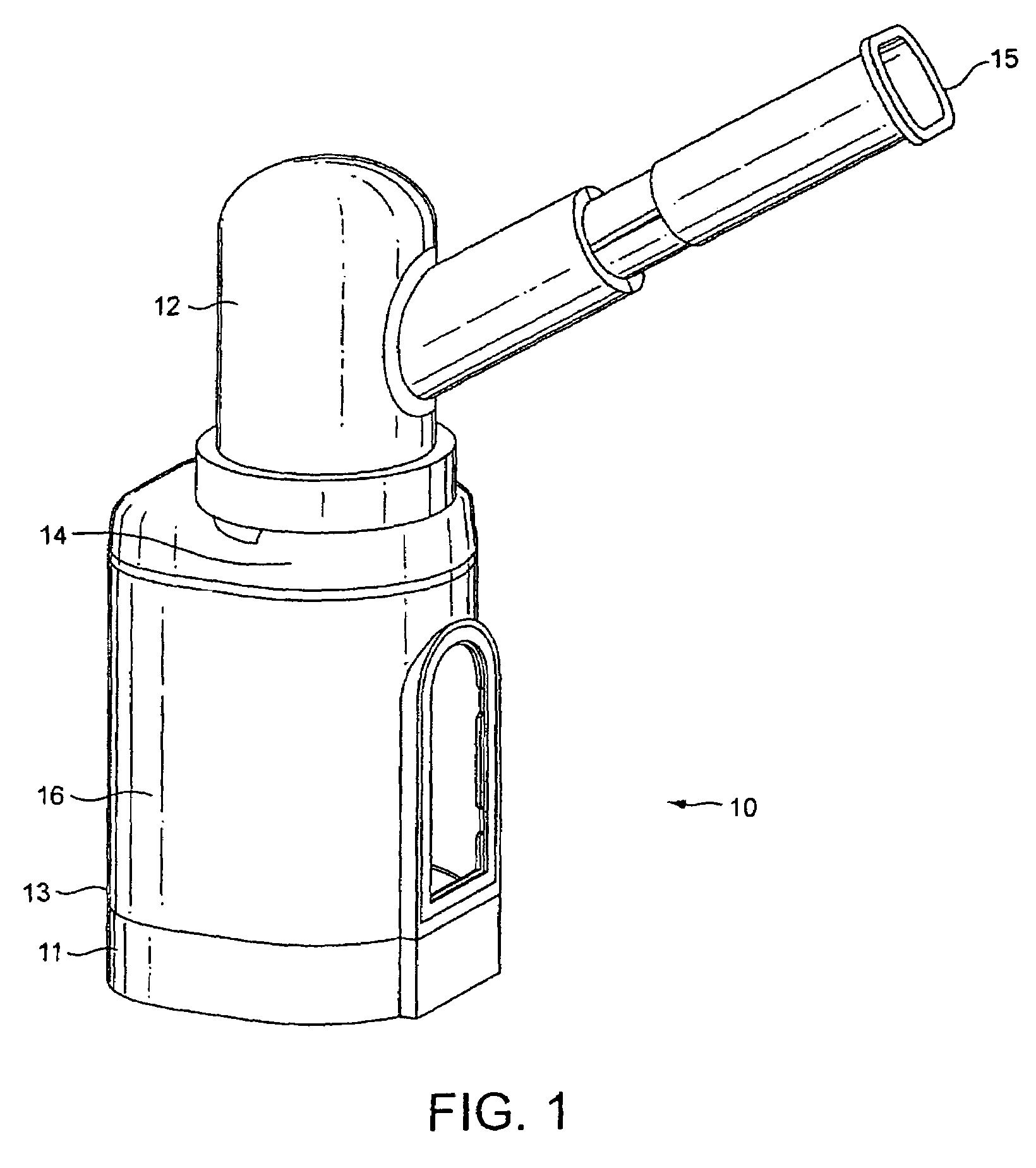 Breath-enhanced ultrasonic nebulizer and dedicated unit dose ampoule