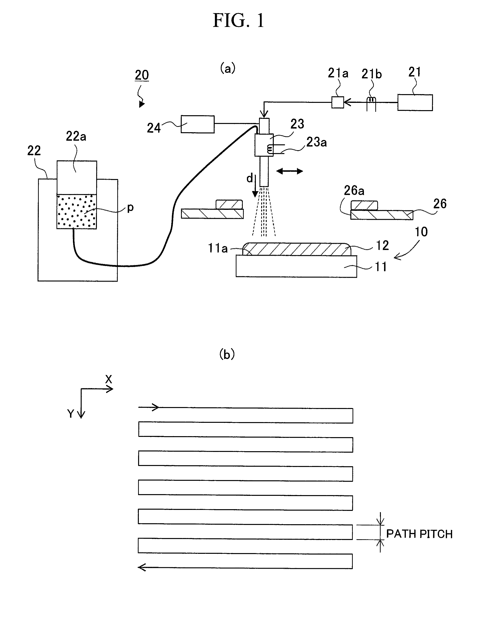 Method of forming a metal powder film a thermal conduction member, power module, vehicle inverter, and vehicle formed thereof