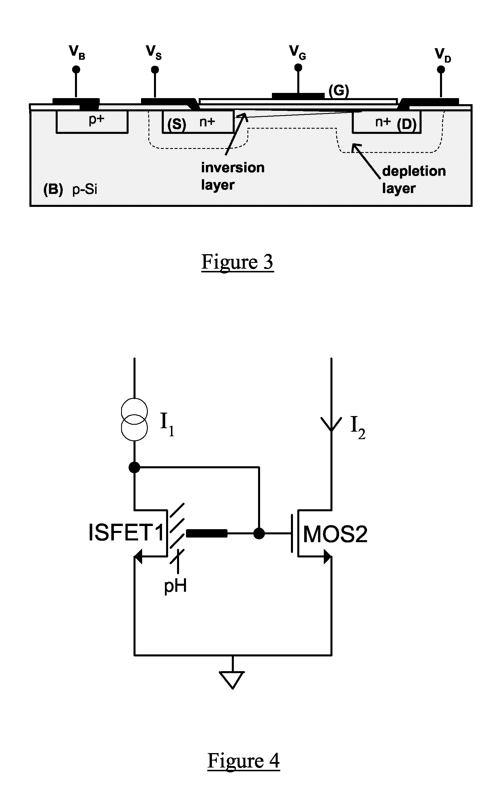 Signal processing circuit comprising ion sensitive field effect transistor and method of monitoring a property of a fluid