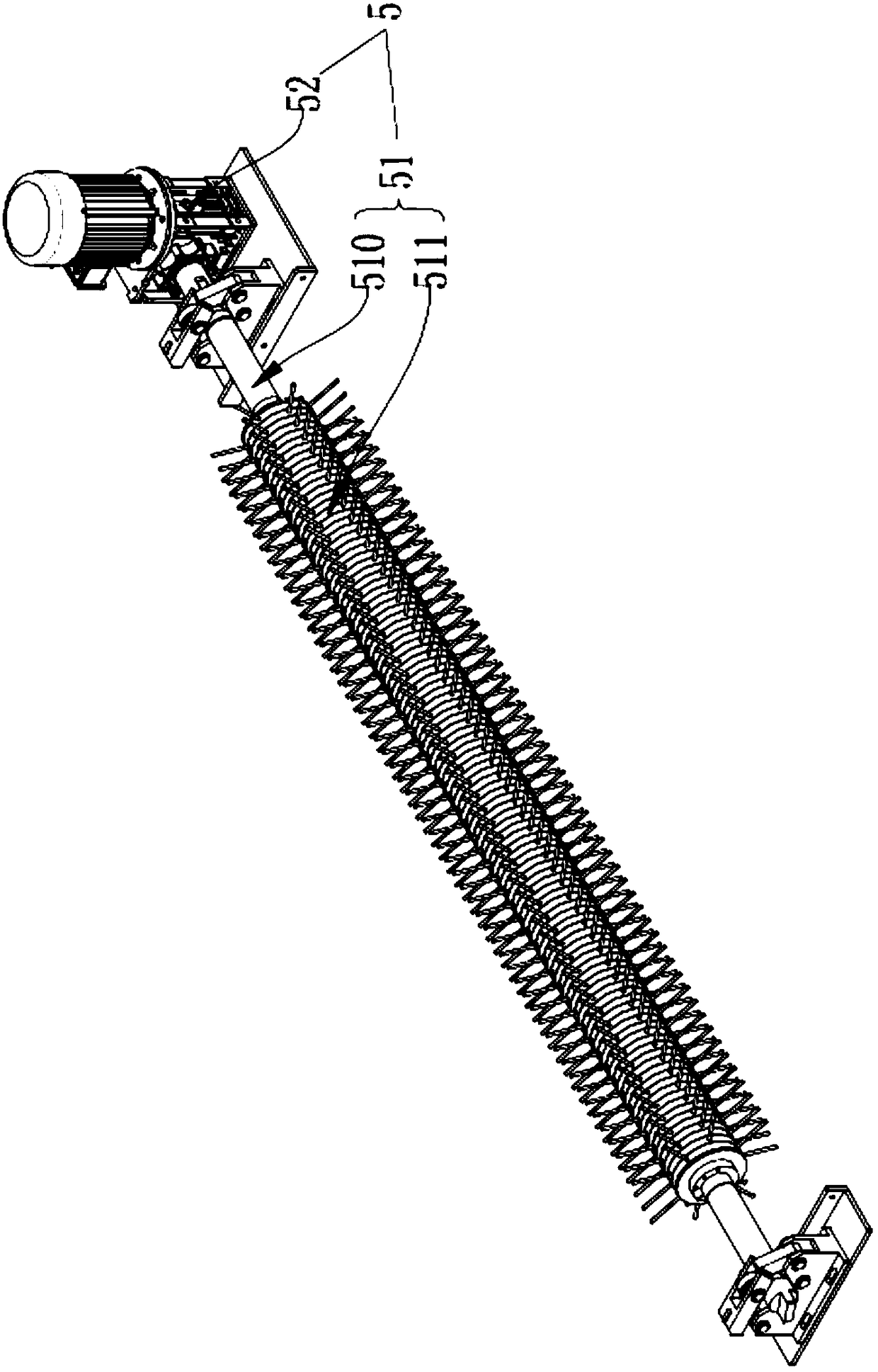 Production equipment and method for manufacturing products in the form of plates or blocks