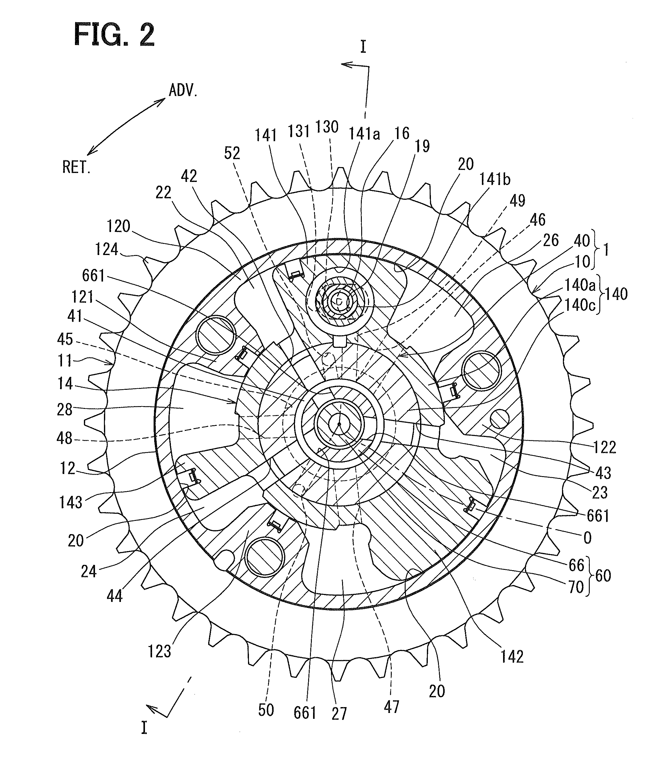 Variable valve timing device