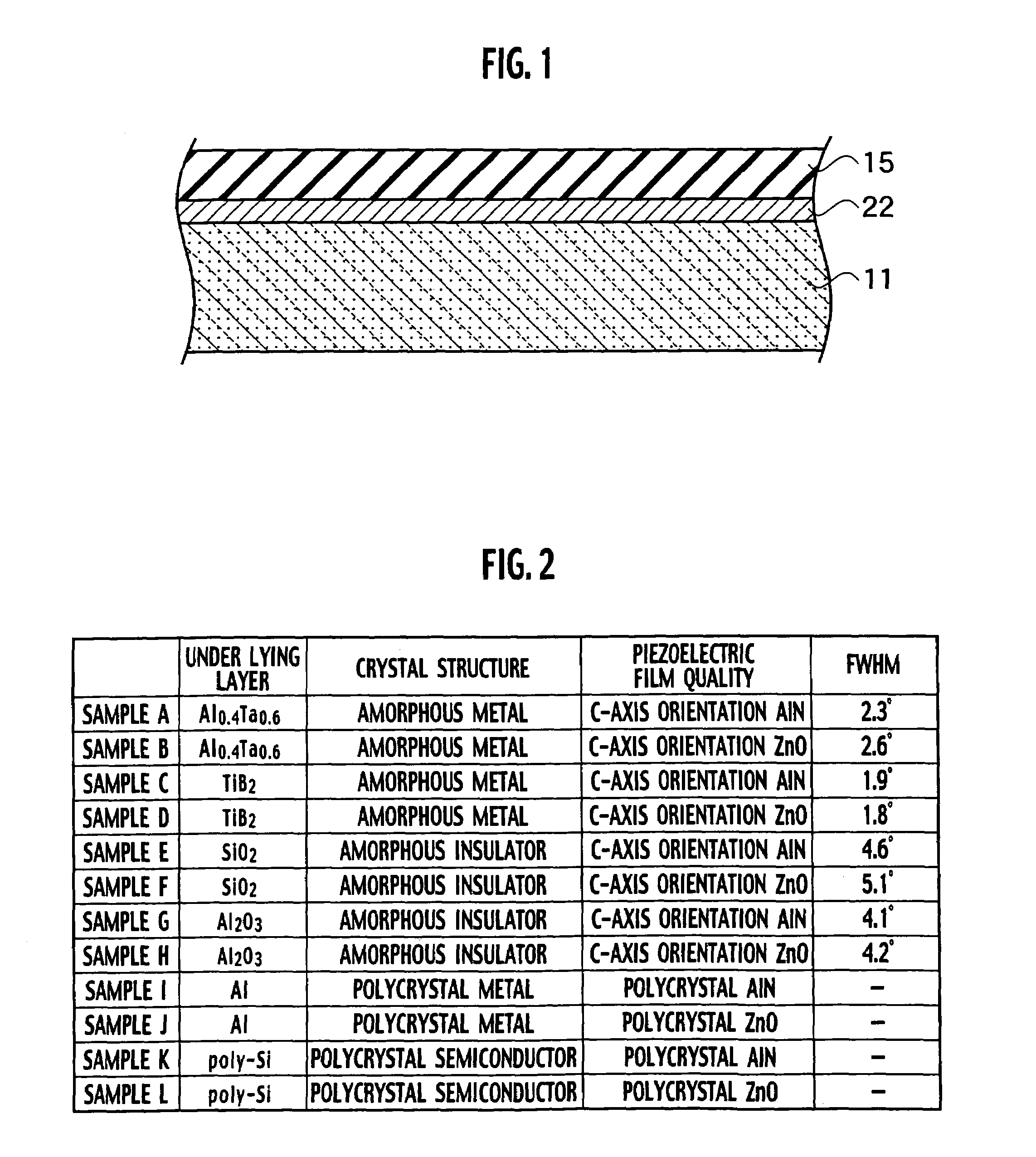 Piezoelectric thin film device and method for manufacturing the same