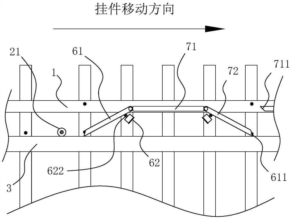 An electroplating time adjustment device for automatic electroplating equipment