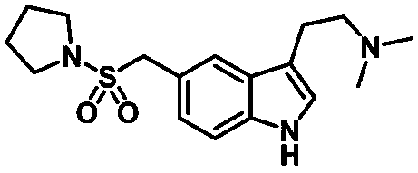 Preparation method of anti-migraine drug almotriptan