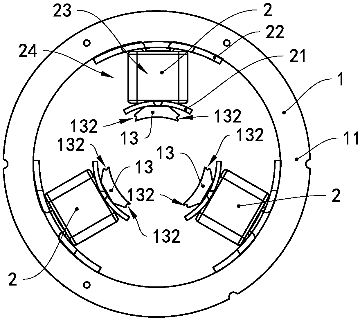 Stator core, stator, manufacturing method thereof, motor and household appliance