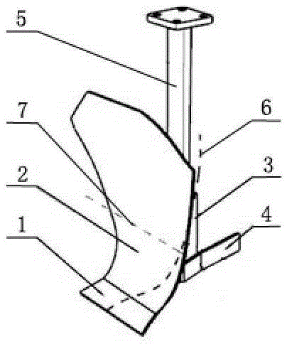 A variable curvature conventional plow