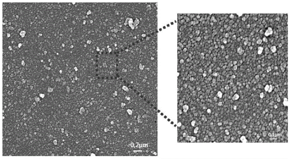A kind of preparation method of superhydrophobic composite nanofiltration membrane