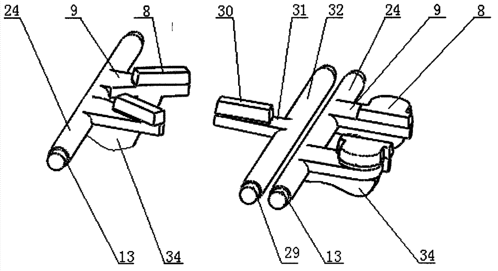 Independently-targeted hole-free socket
