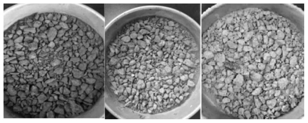Gradient extraction method for oil-stone separation of waste asphalt mixture