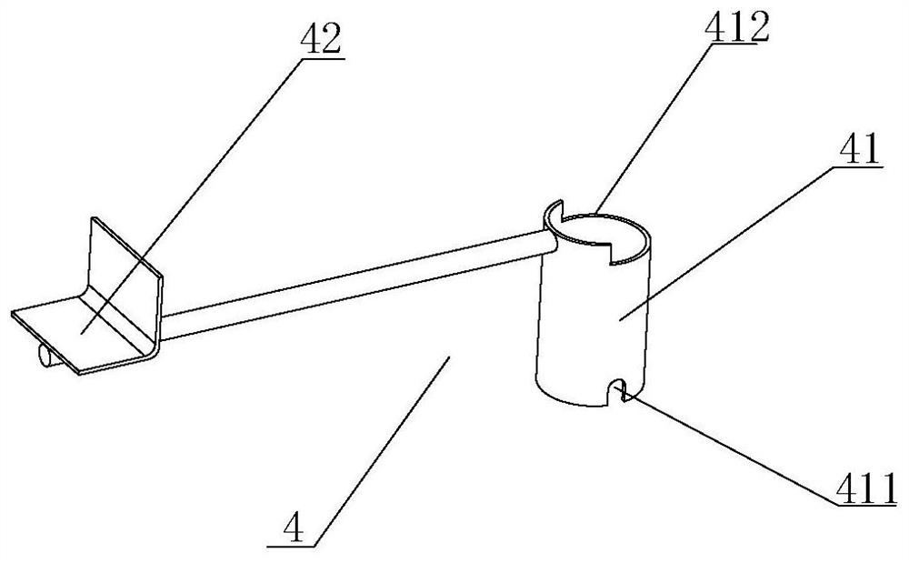 Transfer bracket for circular workpieces