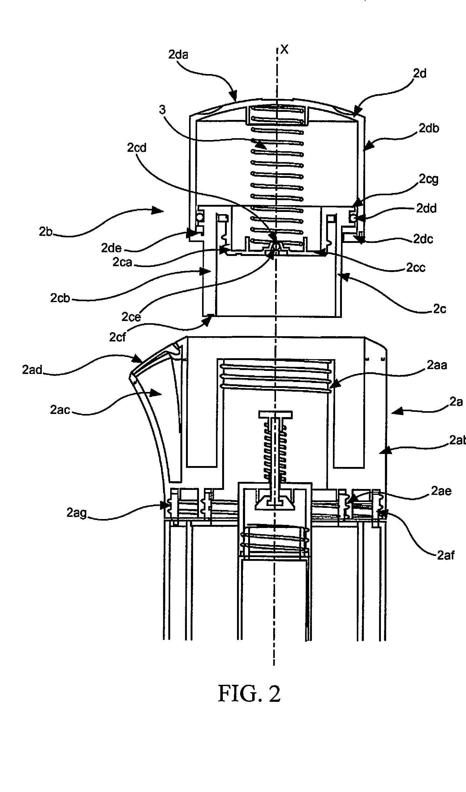 Mobile device for filtering a liquid under pressure, provided with a containment enclosure for a filter