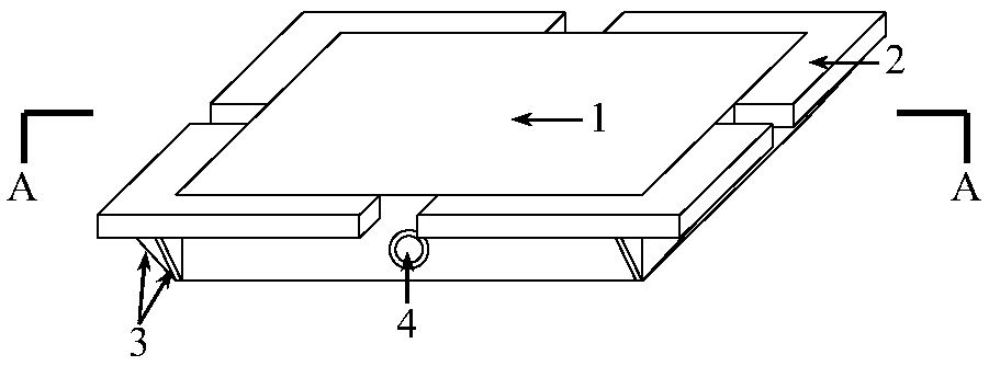 Three-way vibration-isolation floor slab structure
