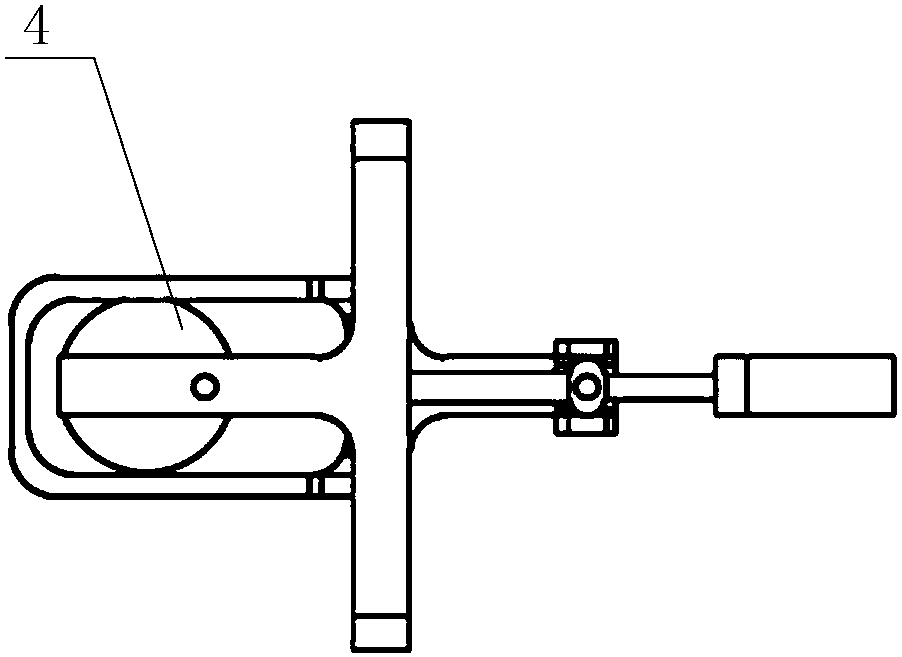 Bionic fishtail structure of eccentric gear drive