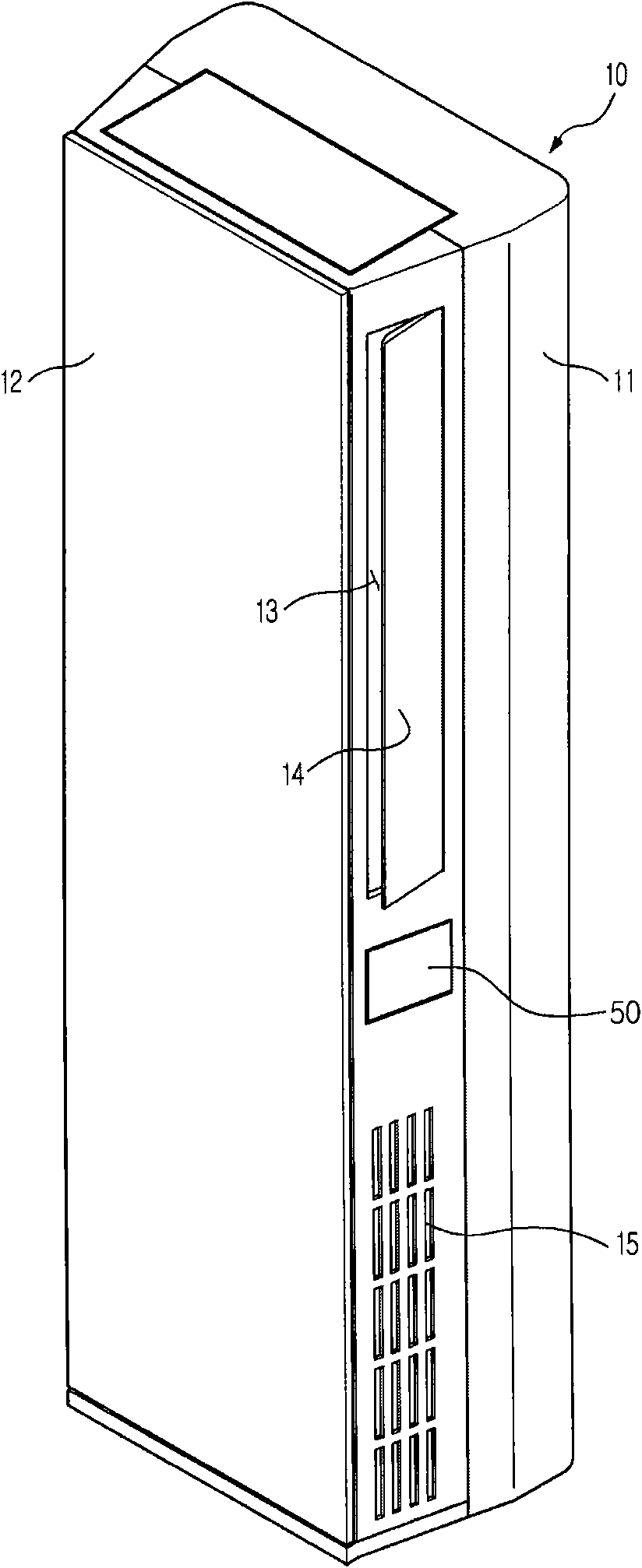 Cleaning device of an air conditioner and a control method