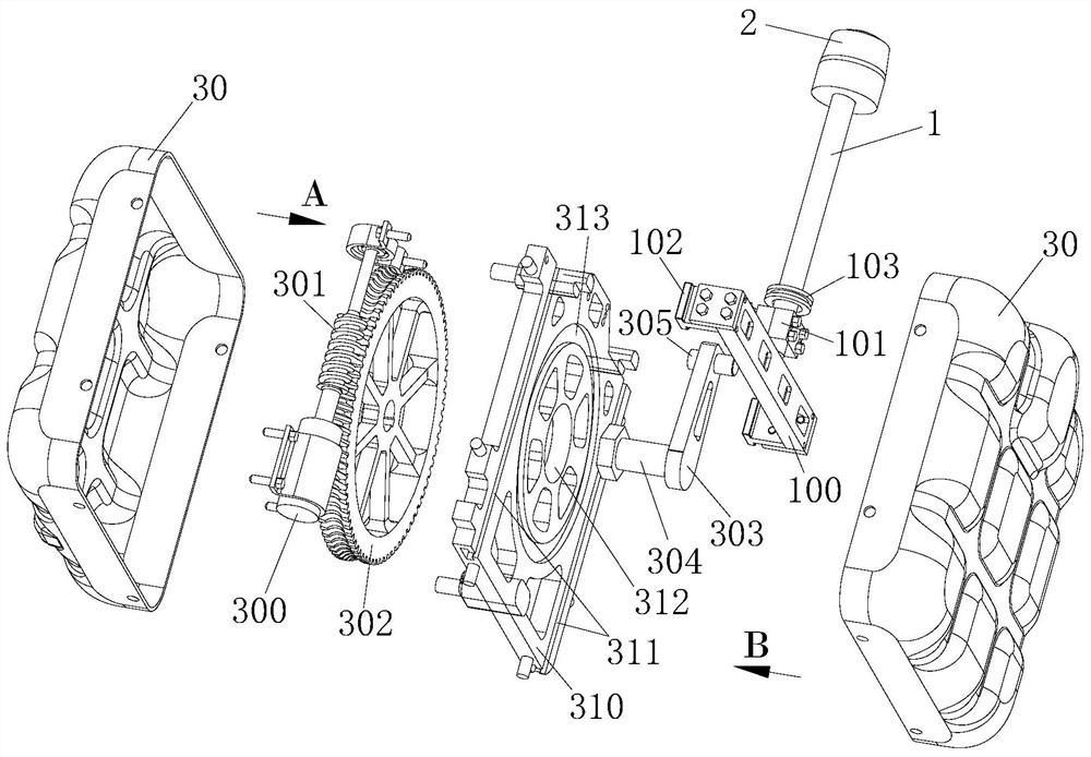 Vehicle rear door lift mechanism