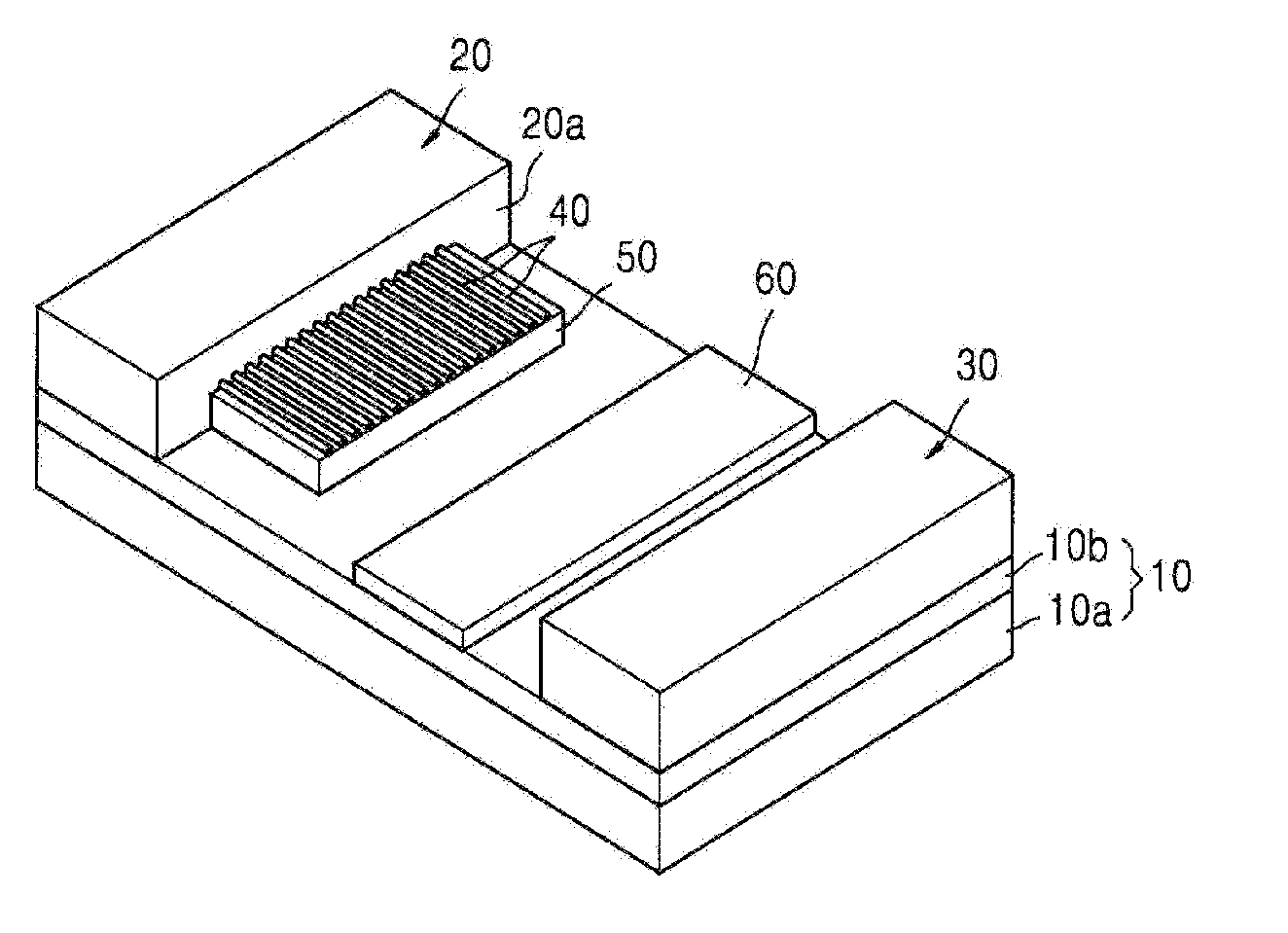 Lateral field emission device