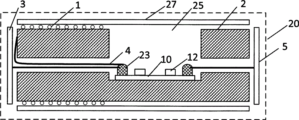 Packaging structure and method of injectable nerve stimulator