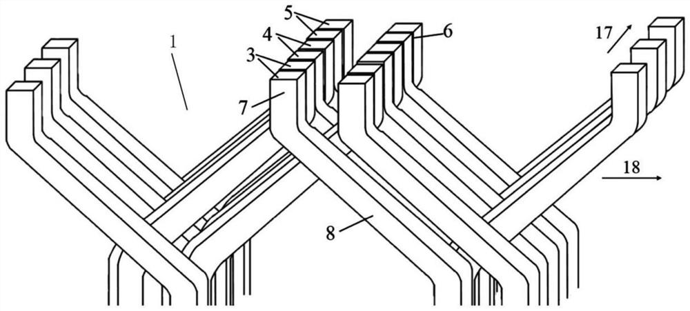 Stator winding coil, stator winding, stator, motor and vehicle