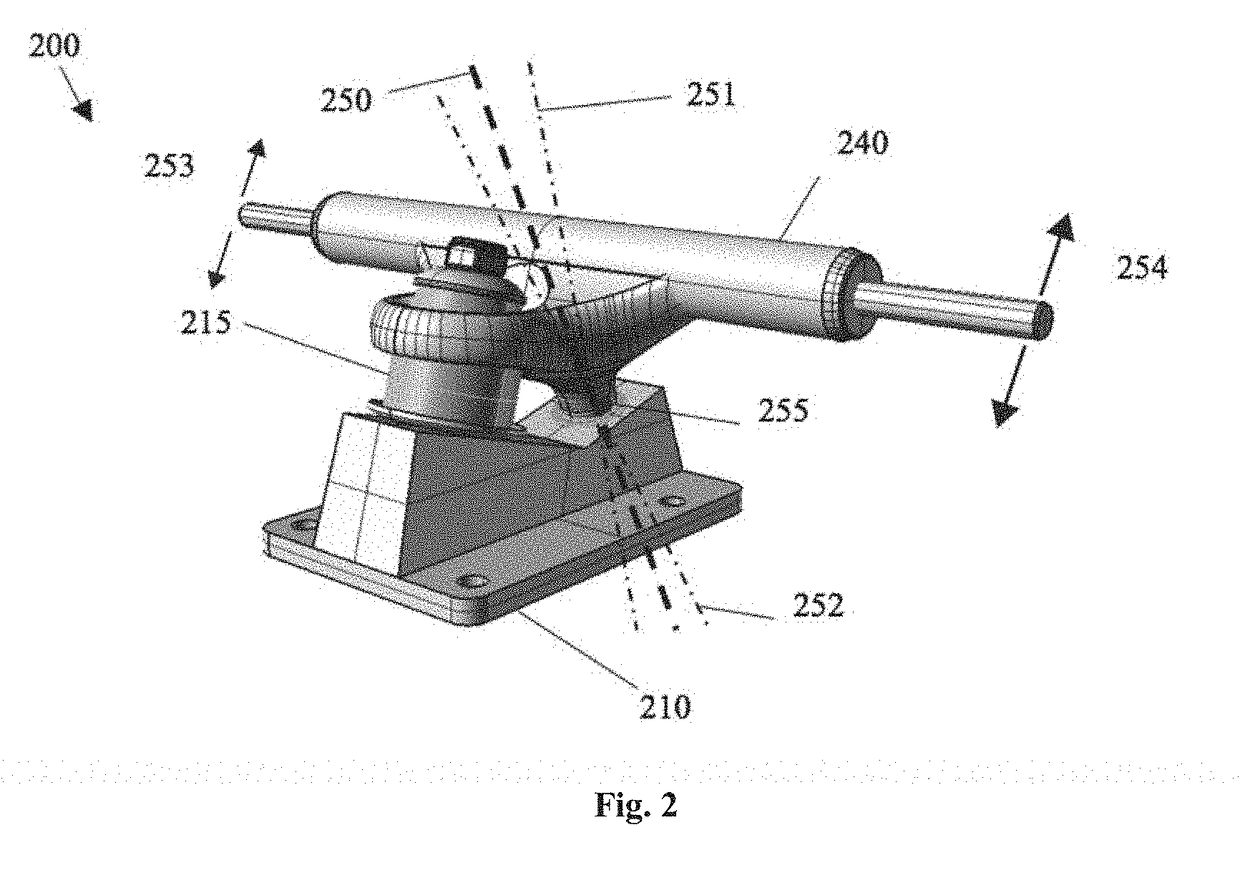 Truck carrying adapter for skateboard