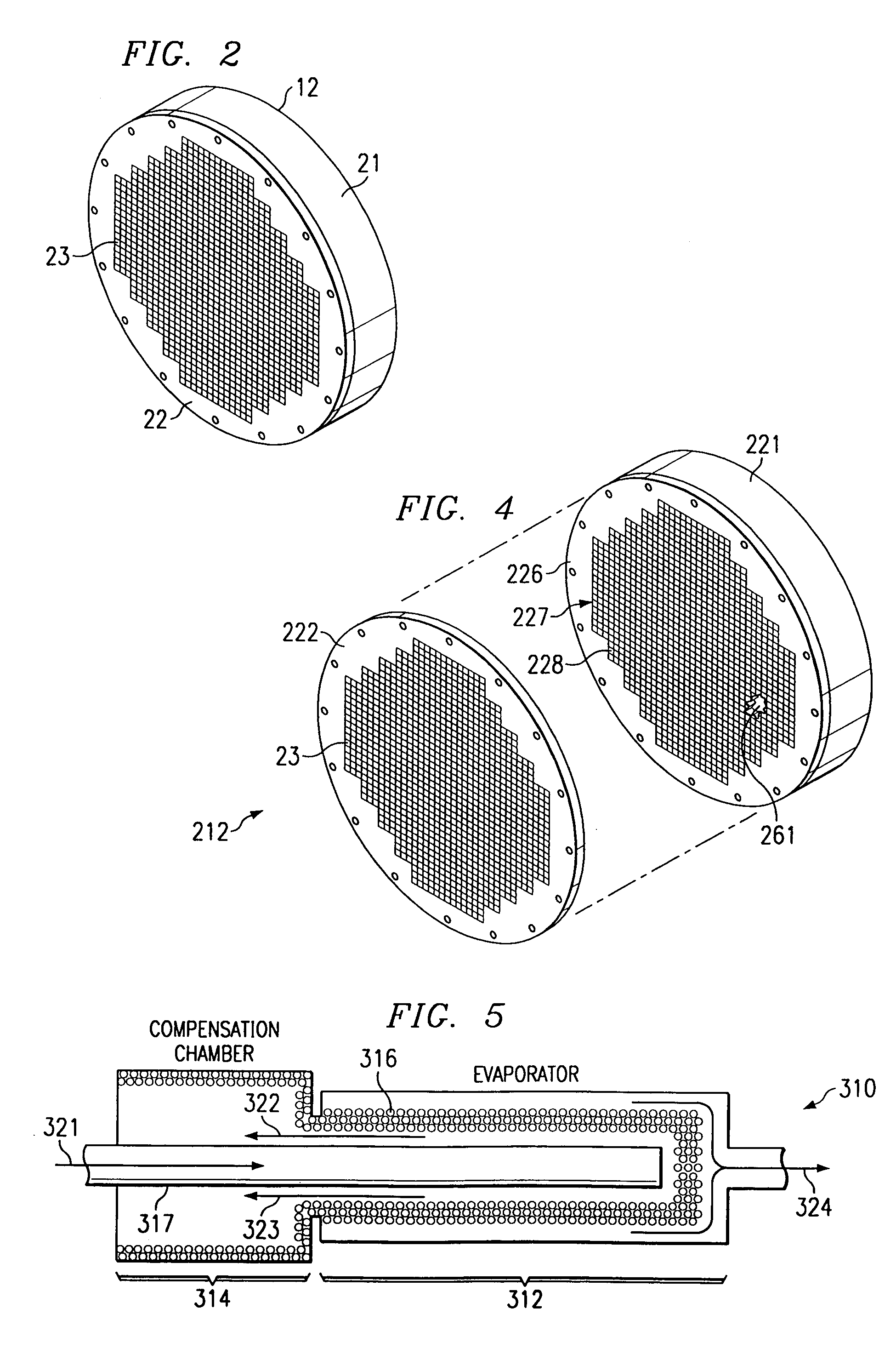 Method and apparatus for controlling temperature gradients within a structure being cooled