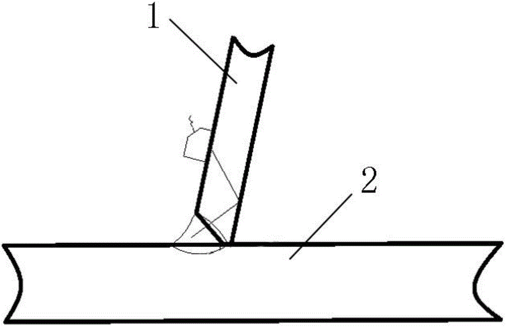 Ultrasonic flaw detection method of weld joint at U-shaped angle of rib of steel bridge plate unit