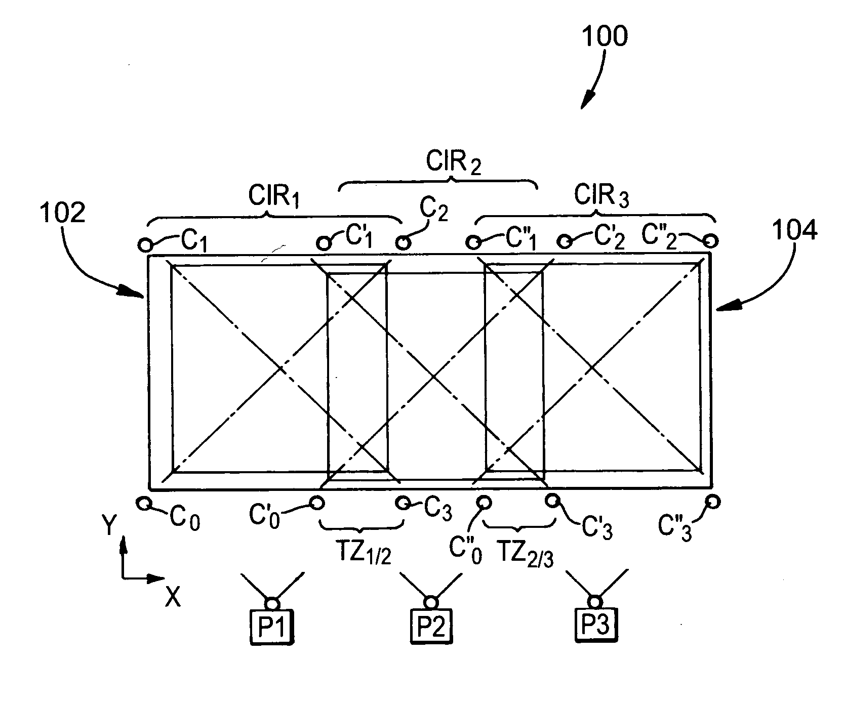 Large scale touch system and methods for interacting with same