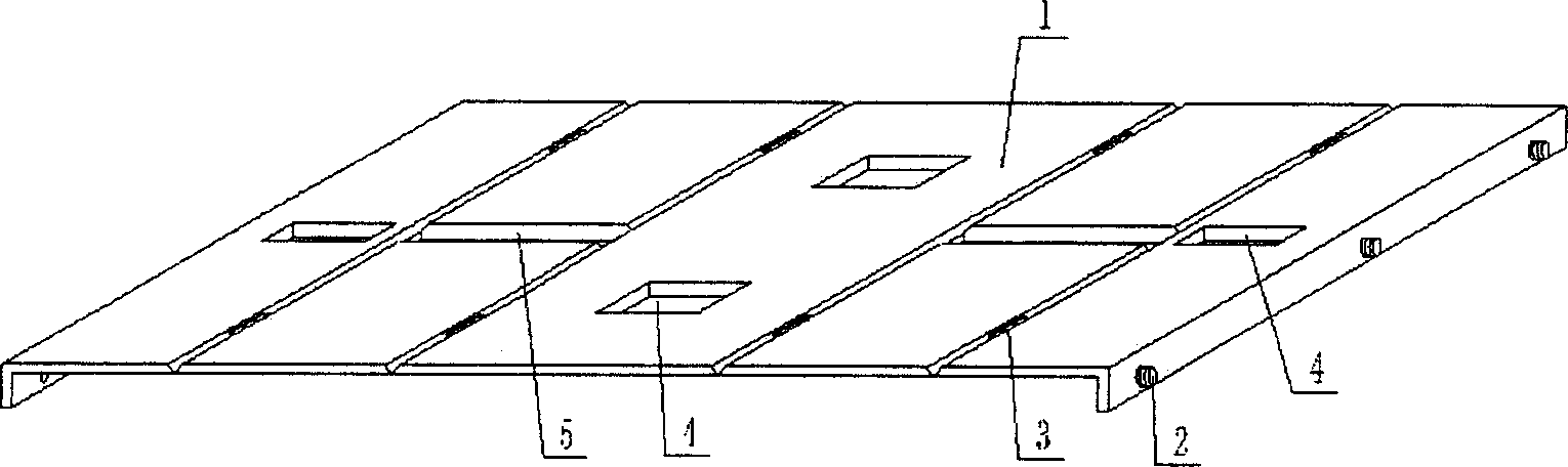 Die in use for molding component of concrete filled double thin wall