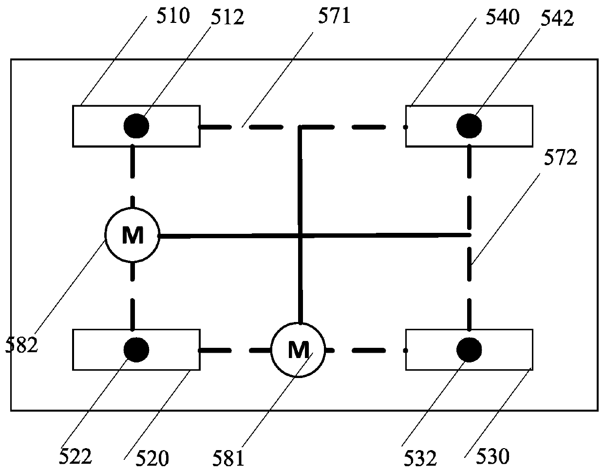 Test system of vehicle front sensing system