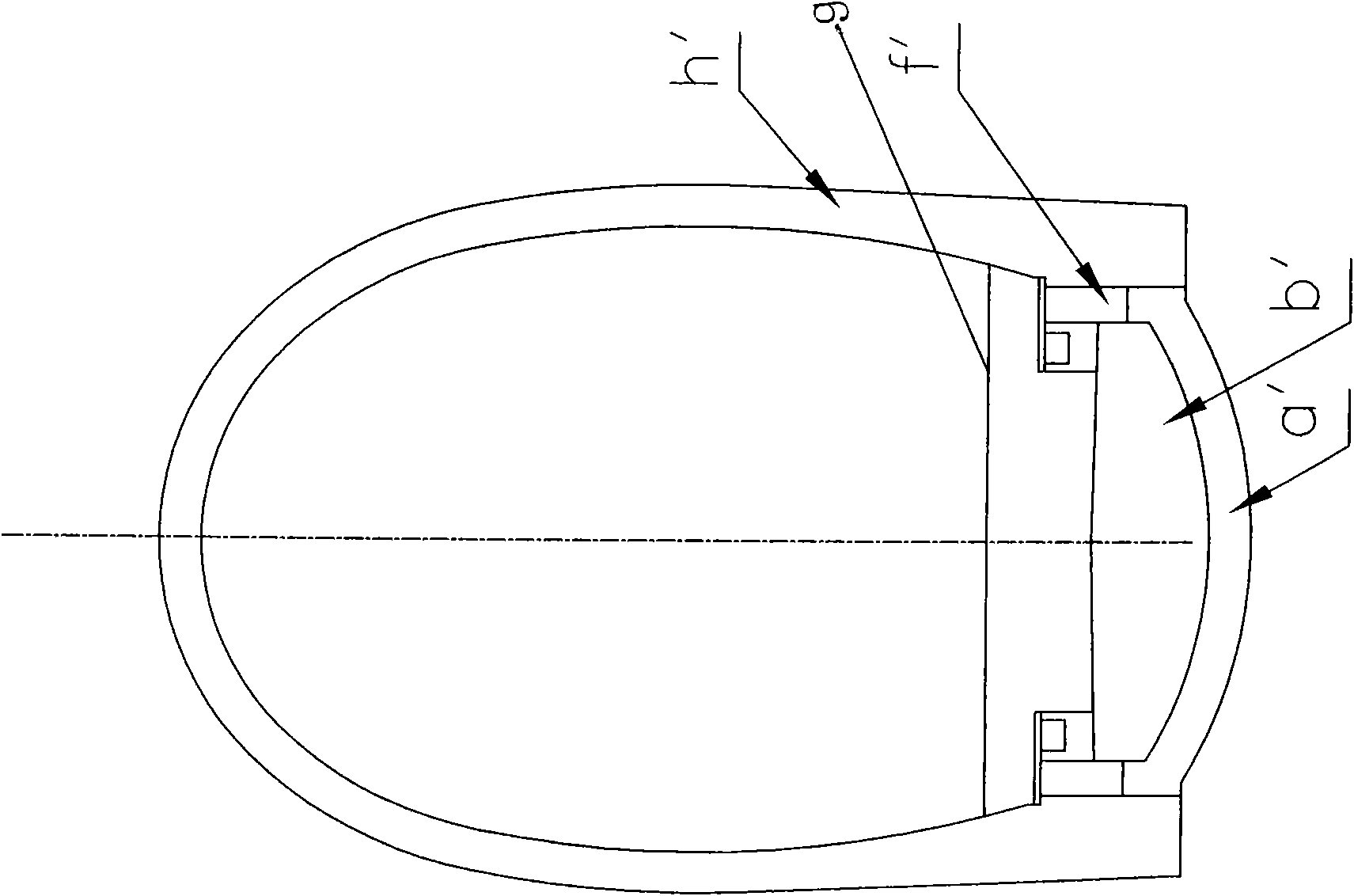 Construction method of railway tunnel lining side wall concrete