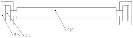 A glass fiber mesh cloth and film composite system and production process