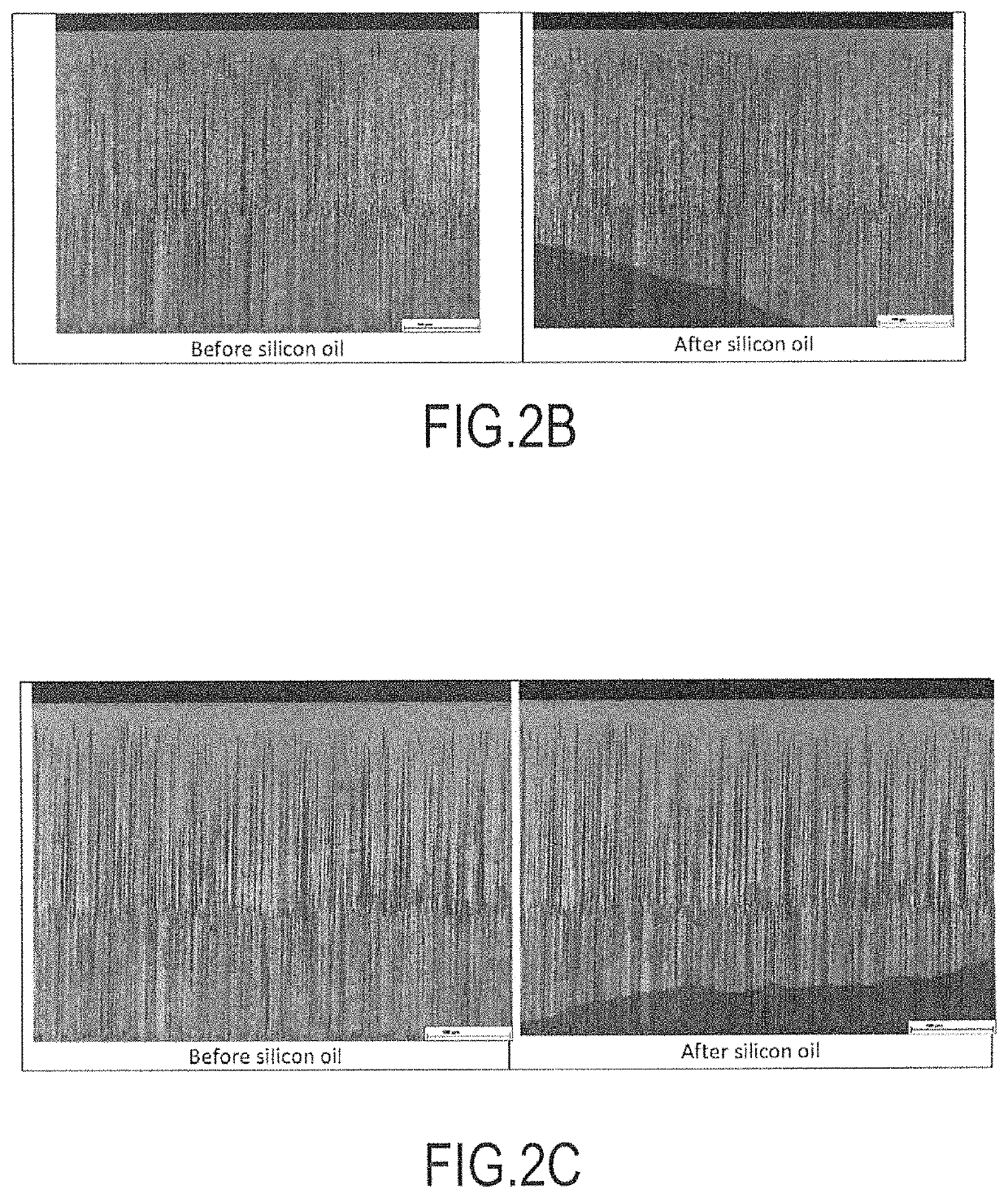 Thinning of razor blade coatings