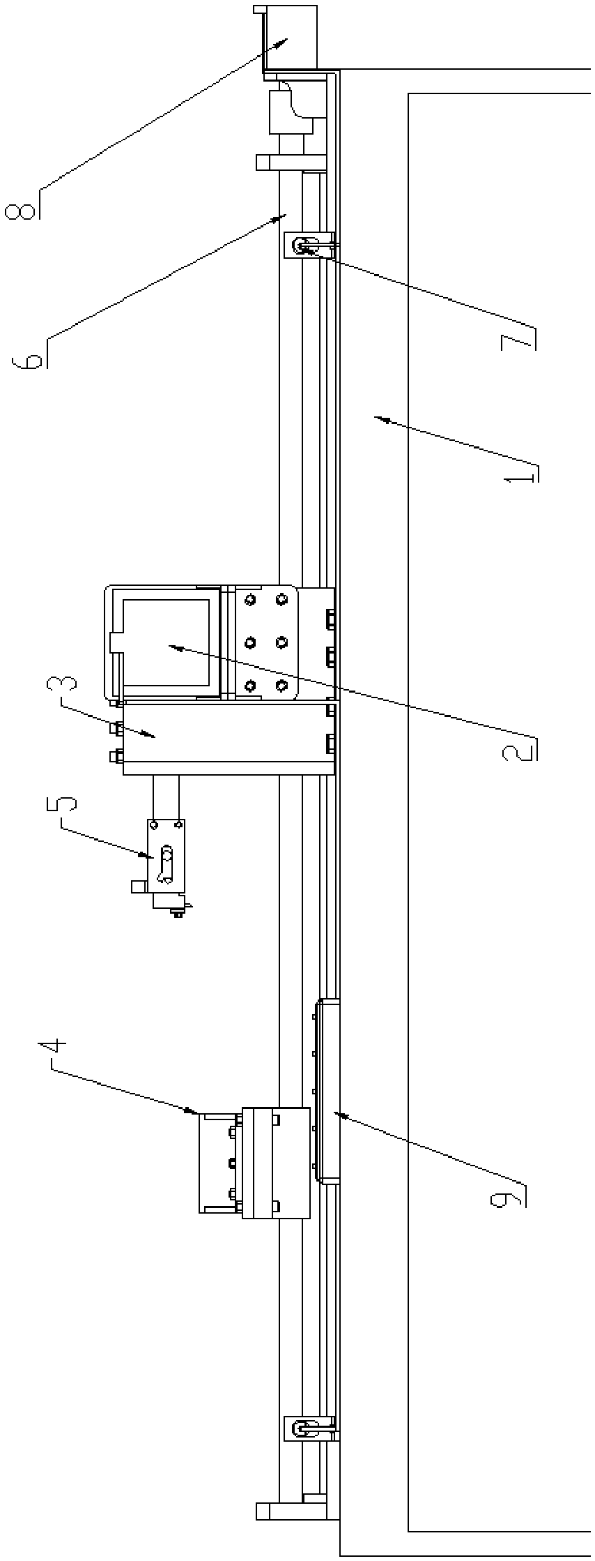 Simulated vibration cutting impact cutter falling experimental device and a working method thereof