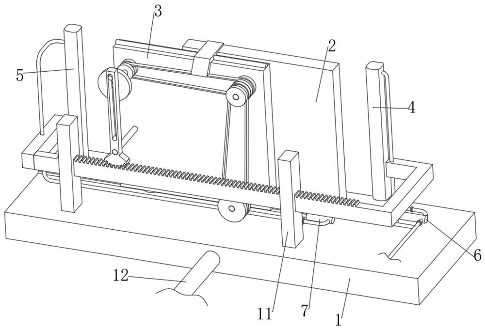 Vehicle-mounted display screen capable of playing videos