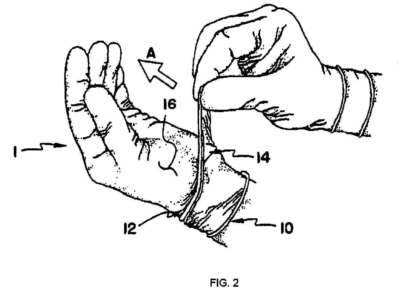 Double-cuffed chemotherapy gloves