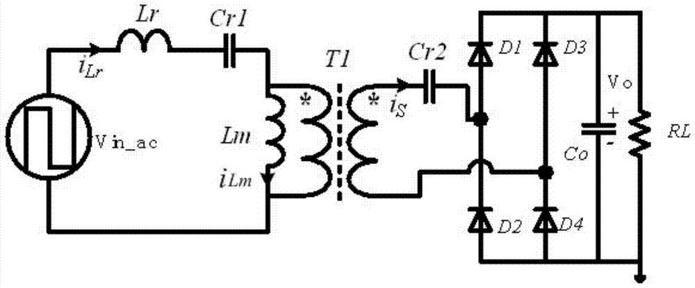 An isolated four-element resonant circuit and its control method