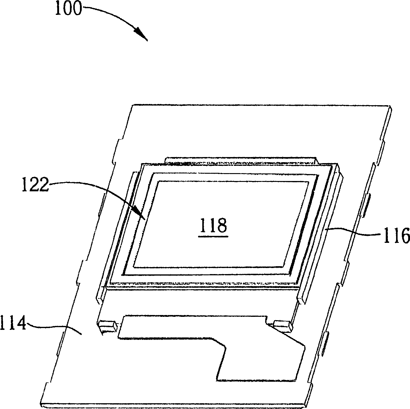 Double-face displaying structure