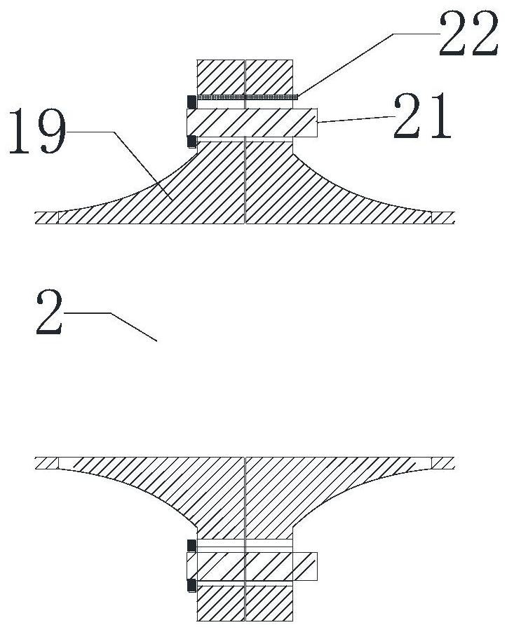 A device and method for downhole drilling directional fracturing