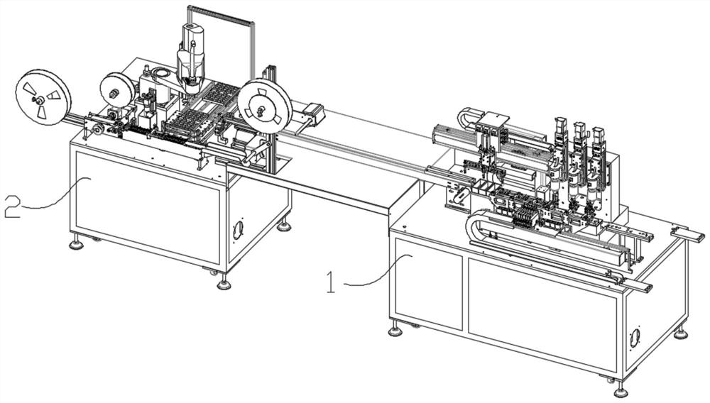 A board-to-board connector joint detection and packaging equipment