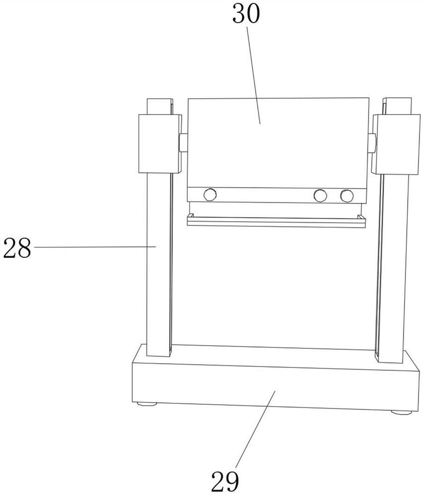 Market data analysis device for finance and economics teaching and use method thereof