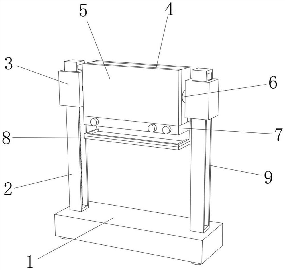 Market data analysis device for finance and economics teaching and use method thereof