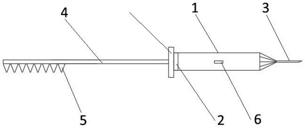 A medicinal liquid injector and an enteral nutrition pump with the injector