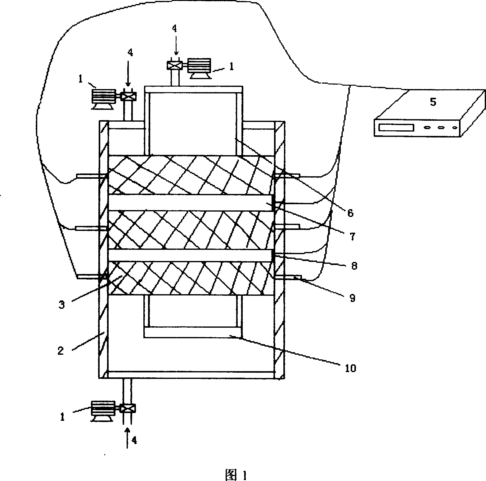 Experiment method for packer working performance and apparatus thereof