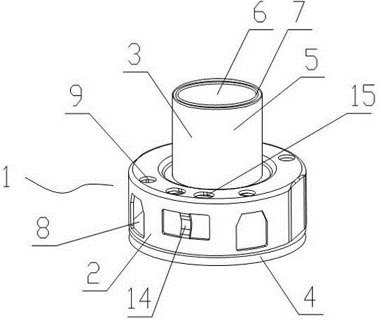 Water outlet body structure